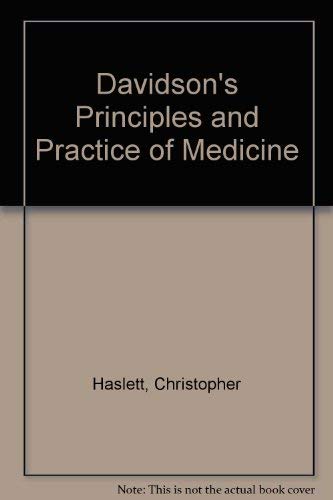 Stock image for Davidson's Principles and Practice of Medicine Pb for sale by WorldofBooks
