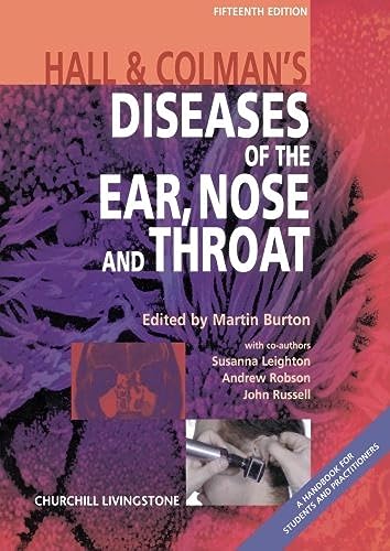 Beispielbild fr Hall and Colman's Diseases of the Ear, Nose and Throat zum Verkauf von Better World Books Ltd