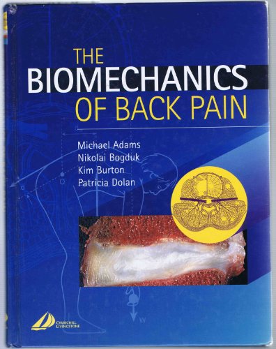 Imagen de archivo de The Biomechanics of Back Pain a la venta por St Vincent de Paul of Lane County