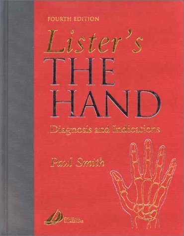 Stock image for Lister's The Hand: Diagnosis and Indications for sale by Alexander Wegner