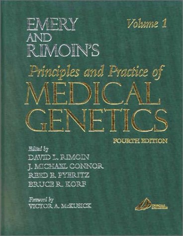 9780443064340: Emery and Rimoin's Principles and Practice of Medical Genetics 3 volumes set