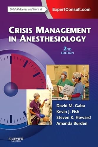 Imagen de archivo de Crisis Management in Anesthesiology a la venta por BooksRun