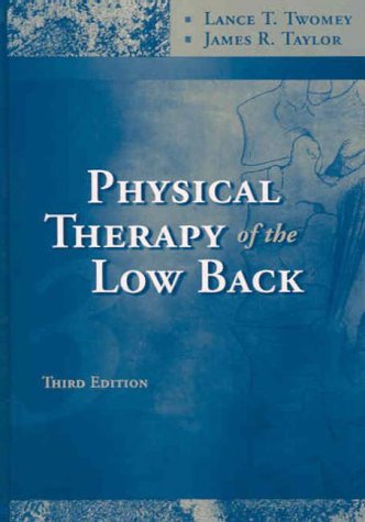 Beispielbild fr Physical Therapy of the Low Back (Clinics in Physical Therapy) zum Verkauf von HPB-Red