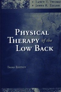 Imagen de archivo de Physical Therapy of the Low Back (Clinics in Physical Therapy) a la venta por HPB-Red