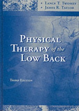Stock image for Physical Therapy of the Low Back (Clinics in Physical Therapy) for sale by HPB-Red