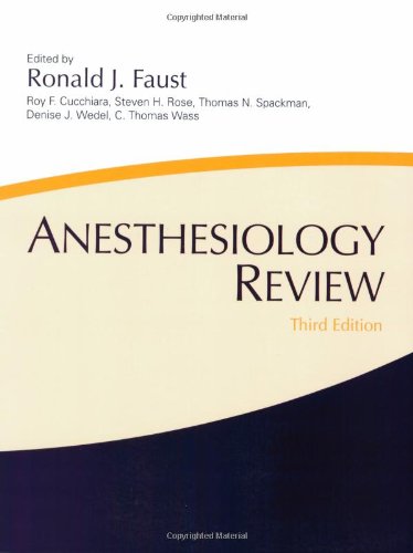 Stock image for Anesthesiology Review for sale by Better World Books