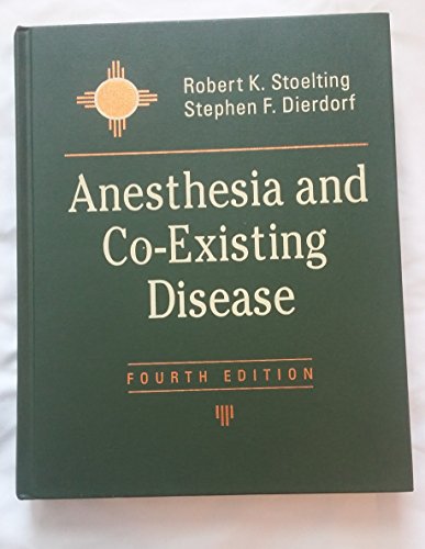 Imagen de archivo de Anesthesia and Co-Existing Disease a la venta por Better World Books