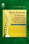 Beispielbild fr Spine Surgery: Techniques, Complication Avoidance, and Management, 2-Volume Set zum Verkauf von HPB-Red