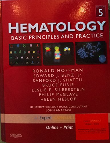 Imagen de archivo de Hematology : Basic Principles and Practice a la venta por Better World Books