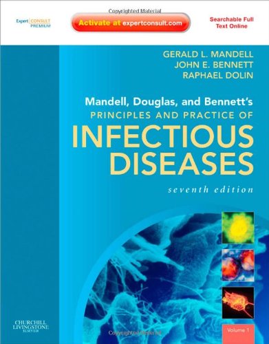 Imagen de archivo de Mandell, Douglas, and Bennett's Principles and Practice of Infectious Diseases a la venta por Books Puddle