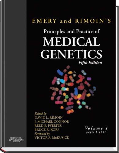 Imagen de archivo de Emery and Rimoin's Principles and Practice of Medical Genetics e-dition: Continually Updated Online Reference, 3-Volume Set a la venta por savehere619