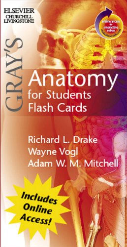 9780443069109: Gray's Anatomy for Students Flash Cards: With STUDENT CONSULT Online Access