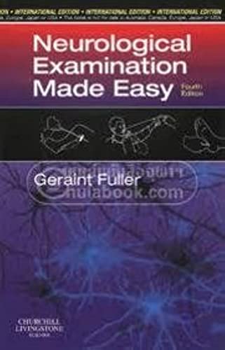 Beispielbild fr NEUROLOGICAL EXAMINATION MADE EASY zum Verkauf von WorldofBooks