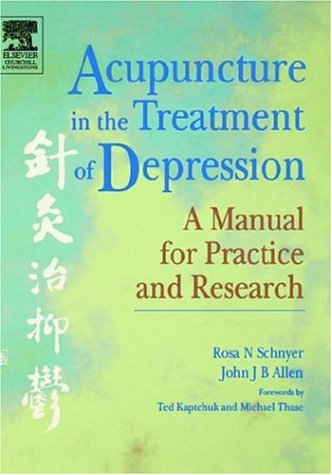 9780443071317: ACUPUNCT IN THE TREATMNT OF DEPRESS: A Manual for Practice and Research