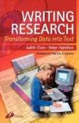 Imagen de archivo de Writing Research : Transforming Data into Text a la venta por Better World Books