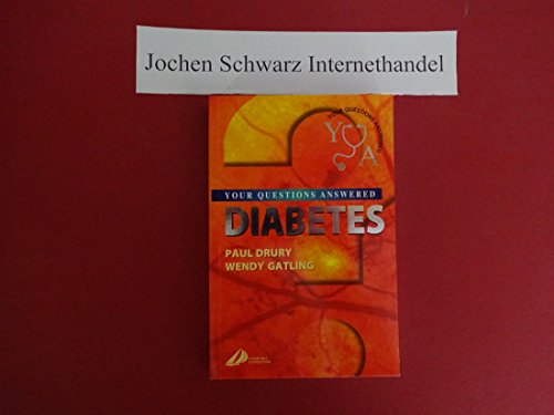 Imagen de archivo de Diabetes: Your Questions Answered a la venta por WorldofBooks