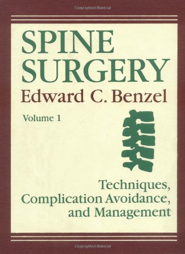 Beispielbild fr Spine Surgery: Techniques, Complication Avoidance, and Management, 2-Volume Set zum Verkauf von Phatpocket Limited