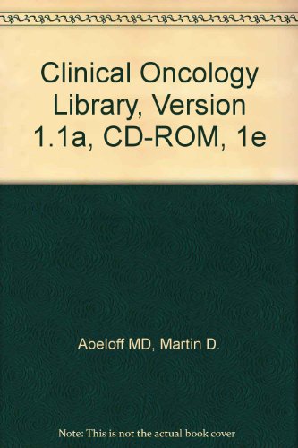 9780443076596: Clinical Oncology Library, Version 1.1a, CD-ROM