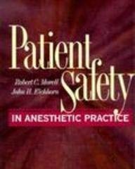 9780443076824: Patient Safety in Anesthetic Practice