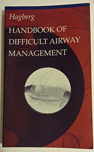 Stock image for Handbook of Difficult Airway Management for sale by Book Deals