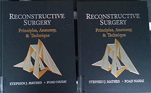 Beispielbild fr Reconstructive Surgery: Principles, Anatomy & Technique, 2-Volume Set zum Verkauf von HPB-Red