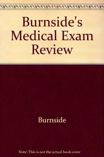 Stock image for Burnside's Medical Examination Review for sale by SecondSale