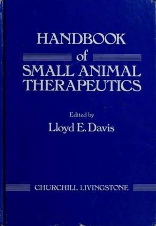 Imagen de archivo de Handbook of Small Animal Therapeutics a la venta por HPB-Red