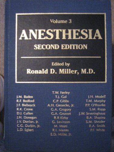 Beispielbild fr Anesthesia (Volume 2) zum Verkauf von Anybook.com
