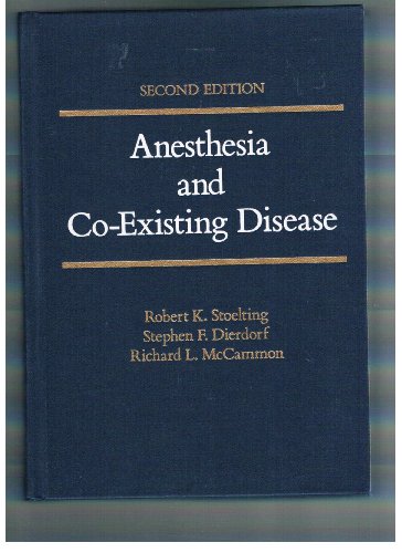 Stock image for Anesthesia and Co-Existing Disease for sale by Better World Books