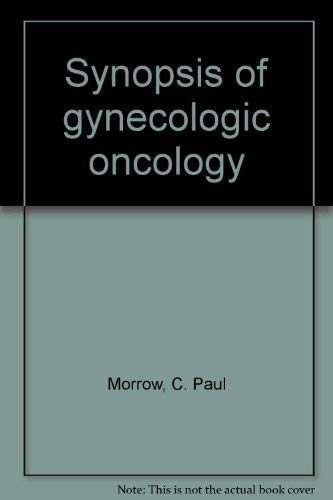 Stock image for Synopsis of gynecologic oncology for sale by HPB-Red