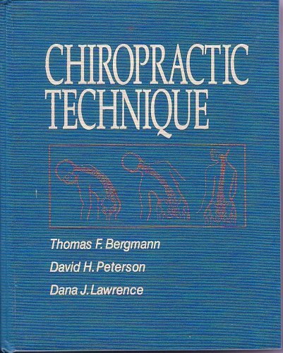Imagen de archivo de Chiropractic Technique: Principles and Procedures a la venta por BooksRun