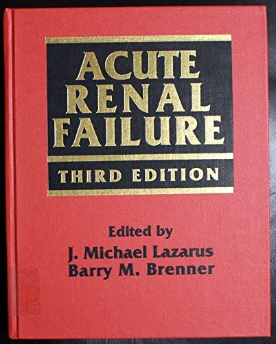 Stock image for Acute Renal Failure for sale by GuthrieBooks