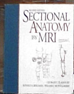 Imagen de archivo de Sectional Anatomy By MRI a la venta por Books Unplugged