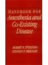 Beispielbild fr Handbook for Anaesthesia and Co-Existing Disease zum Verkauf von Better World Books