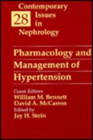 Stock image for Pharmacology and Management of Hypertension (Contemporary Issues in Nephrology) for sale by P.C. Schmidt, Bookseller