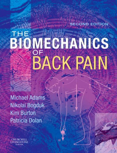 Stock image for The Biomechanics of Back Pain for sale by Once Upon A Time Books