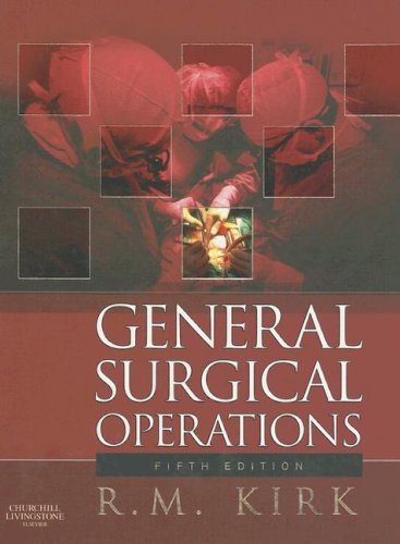 Imagen de archivo de General Surgical Operations a la venta por Anybook.com