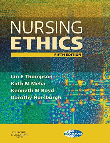 Beispielbild fr Nursing Ethics zum Verkauf von Better World Books