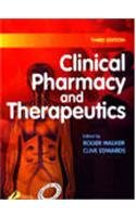 Stock image for Clinical Pharmacy and Therapeutics for sale by Better World Books Ltd