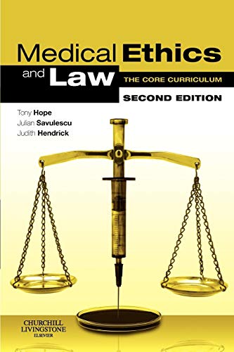 9780443103377: Medical Ethics and Law, Second Edition: The Core Curriculum