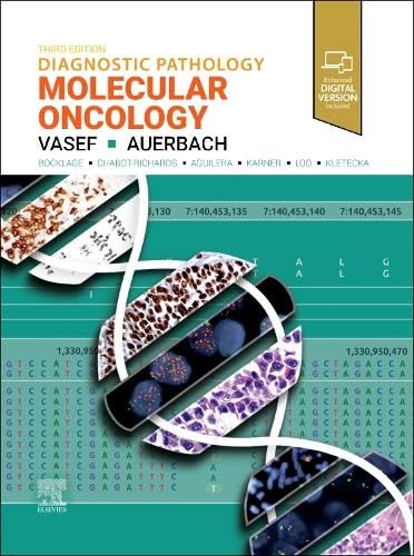 Beispielbild fr Diagnostic Pathology: Molecular Oncology zum Verkauf von BooksRun