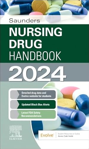 Stock image for Saunders Nursing Drug Handbook 2024 for sale by Blackwell's