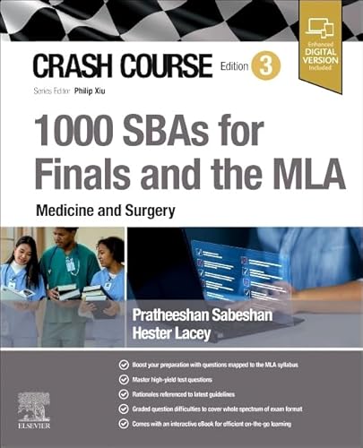 Beispielbild fr Crash Course 1000 Sbas for Finals and the Mla Medicine and Surgery zum Verkauf von Revaluation Books
