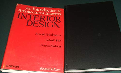 Stock image for Interior design: An introduction to architectural interiors for sale by Bank of Books
