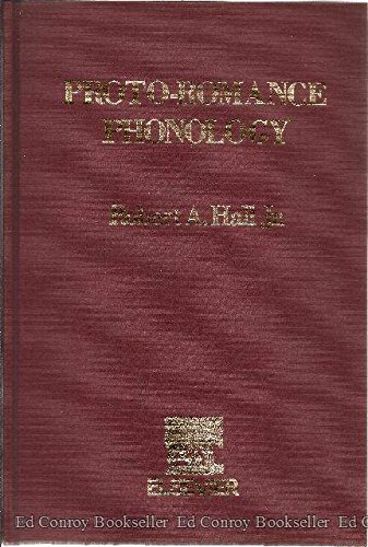 Beispielbild fr Proto-Romance Phonology [Comparative Romance Grammar, Volume II] zum Verkauf von Second Story Books, ABAA