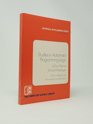 Stock image for Studies in Automatic Programming Logic for sale by dsmbooks