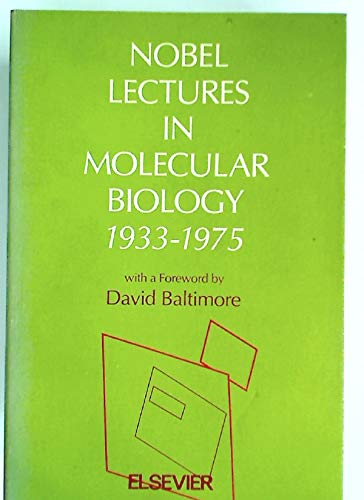 Stock image for Nobel lectures in molecular biology, 1933-1975 for sale by Irish Booksellers