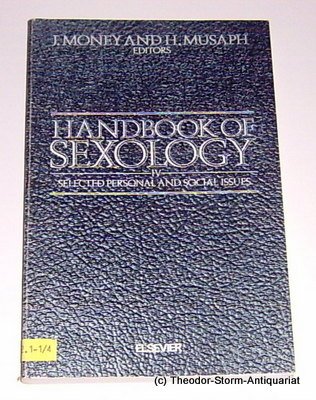 Beispielbild fr Handbook of Sexology IV: Selected Personal and Social Issues zum Verkauf von gearbooks