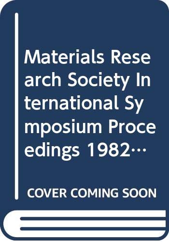 Stock image for Materials Processing in the Reduced Gravity Environment of Space: Proceedings of the Materials Research Society Annual Meeting, November 1981, Boston Park Plaza Hotel, Boston, Massachusetts, U.S.A for sale by Bingo Used Books