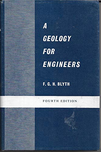 9780444009463: A Geology for Engineers